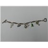 Image 2 : STERLING SILVER CHARM BRACELET
