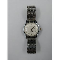 CARAVELLE WATER RESISTANT/SHOCK RESISTANT STAINLESS STEEL WATCH