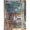Image 1 : BAG OF BANK NOTES FROM KAZAKHSTAN, HONG KONG AND FRANCE