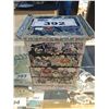 Image 1 : BEAUTIFUL MOTHER OF PEARL INLAY JEWELRY BOX WITH CONTENTS INCLUDING U.S. POLO WATCH, COSTUME