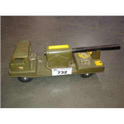 VINTAGE 1950S TOY EMERGENCY RESPONDER TRUCK