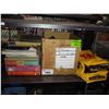 Image 2 : SHELF OF VINTAGE CAMERA EQUIPMENT INCLUDING BOOKS, CAMERAS AND MORE