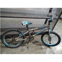 GREY/BLUE BENT FS180 BMX BIKE