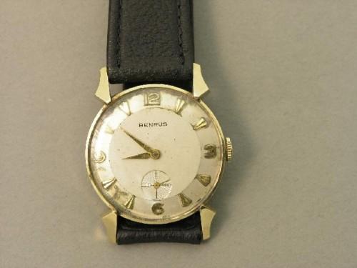 benrus 14k watch