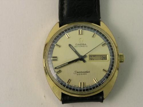 A gentleman's gold plated Omega 