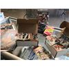 Image 2 : BOX OF ASSORTED COLLECTIBLES (COMICS, BASEBALL CARDS, THE ROCK FIGURINE, CALL OF DUTY WWII