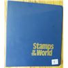 Image 2 : BINDER W/STAMPS (INTRODUCTION TO STAMPS OF THE WORLD) *W/SOME STAMPS*