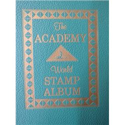 STAMP ALBUM (THE ACADEMY WORLD) *1961*