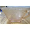 Image 4 : LOT OF 6 GLASS WARE (DEPRESSION ERA SUGAR, COPPER STIEN, CLEAR GRAVY BOAT, JOHNSTON BROS, SWAN, BATM