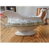 Image 7 : LOT OF 6 GLASS WARE (DEPRESSION ERA SUGAR, COPPER STIEN, CLEAR GRAVY BOAT, JOHNSTON BROS, SWAN, BATM