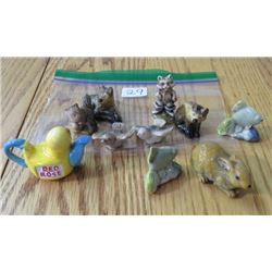 J WADE MISCELLANEOUS PCS (DOG, BUFFALO, SQUIRREL)