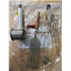 Image 1 : HOUSEHOLD TOOLS (GRATER, STRAINER, TONGS)