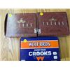 Image 1 : LOT OF 3 CIGAR BOXES (2 TUEROS HAVANA & WOLF BROS, SWEET RUM CROOKS)