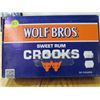 Image 8 : LOT OF 3 CIGAR BOXES (2 TUEROS HAVANA & WOLF BROS, SWEET RUM CROOKS)