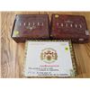 Image 1 : LOT OF 2 CIGAR BOXES (2 TUEROS HAVANA, MACANUDO) *WOODEN*
