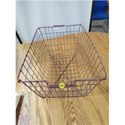 WINE SHOPPING BASKET (METAL)