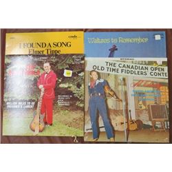LOT OF 4 LP ALBUMS (AL CHERNY, KEN SAUVERWALD, ELMER TIPPE, ANDY DEJARLAIS)