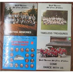 4 ALBUMS (SWIFT CURRENT OLD TIME FIDDLERS)