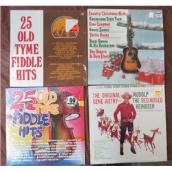 ALBUMS (CHRISTMAS & FIDDLE LOTS) *QTY 3*