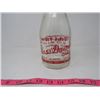 Image 2 : GLASS MILK BOTTLE  (PRINCE ALBERT DAIRIES) *1 QUART*