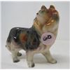 Image 1 : COLLIE DOG FIGURINE *HAND DECORATED*