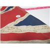 Image 1 : UNION JACK FLAG (CORONATION MAY 12, 1947 IN PRINCE ALBERT)*KING GEORGE 6TH & QUEEN ELIZABETH*