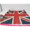 Image 3 : UNION JACK FLAG (CORONATION MAY 12, 1947 IN PRINCE ALBERT)*KING GEORGE 6TH & QUEEN ELIZABETH*