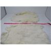 Image 1 : 2 JUMBO RABBIT PELTS (WHITE)