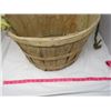 Image 3 : BUSHEL BASKET (WOODEN) *ON ROPE*