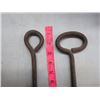 Image 4 : BRANDING IRONS (HAND FORGED) *QTY 2* (ANTIQUE)