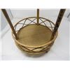 Image 20 : LOT OF 5 WICKER (OWL, BASKET, 3 TIER SHELF & 2 CUPS)
