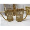 Image 3 : LOT OF 5 WICKER (OWL, BASKET, 3 TIER SHELF & 2 CUPS)