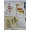 Image 4 : MERCHANDISING PLAN BOOK (1957) & LOT OF GREETING CARDS (1950) *BIRTHDAY, ETC*