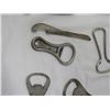 Image 6 : LOT OF BOTTLE OPENERS (THORN, PAY HERE, OLD FORT HENRY, ETC)