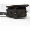 Image 4 : WATCHMAN'S LEATHER POUCH (TIME KEEPERS) *W/BRASS HARDWARE*