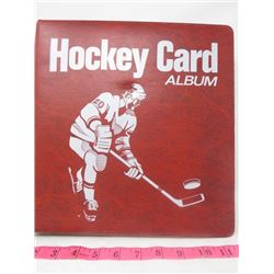 HOCKEY CARD ALBUM (OVER 500 CARDS)