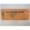 Image 2 : BANK DRAFTS (IMPERIAL BANK OF COMMERCE) *3 VINTAGE DRAFTS*