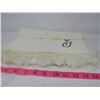 Image 1 : SCARF (MONOGRAMED LETTER G) * 50"X13" VINTAGE*