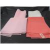 Image 1 : SCARFS (ASSORTED) *PINK & WHITE*