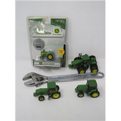 JOHN DEERE COLLECTIBLES (INCL JD CRESCENT WRENCH)
