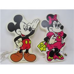 NIGHT LIGHTS SET (MICKEY & MINNIE MOUSE)