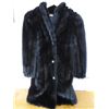 Image 1 : ACRYLIC FUR COAT (3/4 SLEEVES, BODY 39" ZIPPER, HOOD) *SIZE S*