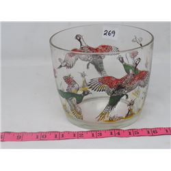 LARGE PHEASANT GLASS