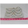 Image 1 : LADIES BEADED PURSE (BEADED W/STRAP) *VINTAGE*