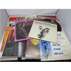 LP RECORDS (QTY 18) 'JACKIE GLEASON, JOHNNY CASH, DON WILLIAMS, ETC'