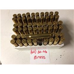 AMMUNITION 30-06 (BRASS SHELLS) *QTY 60*