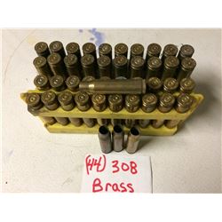 AMMUNITION 308 (BRASS SHELLS) *QTY 44*