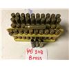 Image 1 : AMMUNITION 308 (BRASS SHELLS) *QTY 44*