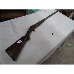 12 GAUGE SHOT GUN (SINGLE SHOT) *SIMMONS - CANNON BREECH* (1803) *TRIGGER GUARD MISSING*