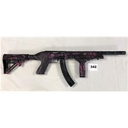 PIETTA PPS-50 SEMI AUTO 22LR, 30 ROUND MAG, MUDDY GIRL PINK STOCK.